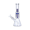 Glass Beaker Base Bong with Tree Perc and Splash Dome Glass Beaker Base Bong with Tree Perc and Splash Dome