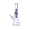 Glass Beaker Base Bong with Tree Perc and Splash Dome Glass Beaker Base Bong with Tree Perc and Splash Dome