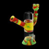 Ooze "Cranium" Silicone 4-in-1 Glass Water Pipe Ooze "Cranium" Silicone 4-in-1 Glass Water Pipe
