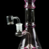 Transparent Neck Water Pipe w/ Bowl & Banger Transparent Neck Water Pipe w/ Bowl & Banger